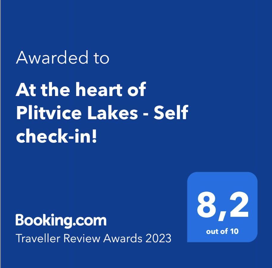 Апартаменти At The Heart Of Plitvice Lakes - Self Check-In! Плитвицька Єзера Екстер'єр фото